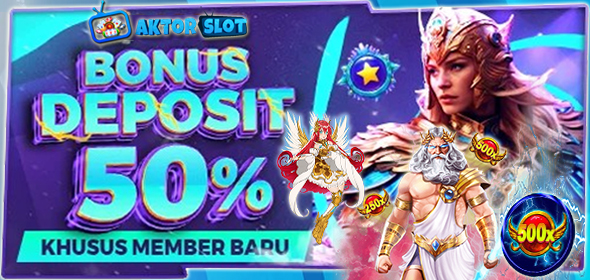 BONUS NEW MEMBER 50% KHUSUS SLOT